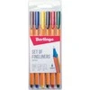 Berlingo, Rapido smulkintuvų rinkinys, spalvotas, 6 vnt, 0,4 mm