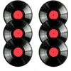 Bertoni 6D apvalaus stalo kilimėlių rinkinys - VINYL