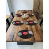 Bertoni 6D apvalaus stalo kilimėlių rinkinys - VINYL