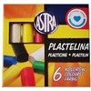 Astra Apvalus plastilinas vaikams 6 spalvos