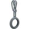Wozinsky Mėlyna SILICONE ELASTIC CASE KEY RING PENDANT FOR LOCATOR APPLE AIRTAG Mėlynas