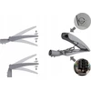 BestService gatvės šviestuvas Lumax MSP LU050MSP 50W 6000K 6750LM pilka