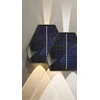 BestService sieninis šviestuvas Lumax Solar LGS510CT saulės lempos sieninis šviestuvas 3X1.5W 50LM 3.7VX1500 mAh CCT IP54 juodas