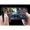 LCD apsauginis stikliukas Bestsuit Flexible Hybrid Glass 5D Apple iPhone 16 pritaikytas dėklui juodas