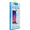 LCD apsauginis stikliukas Bestsuit Flexible Hybrid Glass 5D (Hot Bending) Samsung G998 S21 Ultra pritaikytas dėklui juodas