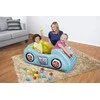 Bestway Pripučiamas baseinas 119x79cm + kamuoliukai (93535)
