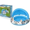 Bestway Bestway 52559 Pripučiamas baseinas su stogu ir pumpuojamu dugnu Zebra 97cm x 66cm