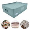 ORDINETT Box rectangular with zipper 42x32x14cm Mint