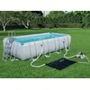 Bestway „Clean Sun Powered“ baseino kilimėlis, saulės energija varomas kilimėlis baseinui, juodas, polivinilchloridas (PVC), 1,46 m², 3–5 °C, 1100 mm