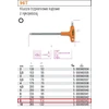 Beta Tools Imbus raktas šešiabriaunis tipas T 8mm (000960943)