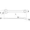 Beta Tools kombinuotasis reketinis veržliaraktis, 13 mm (001420013)