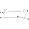 Beta Tools kombinuotasis veržliaraktis su reketu 10 mm (001420010)