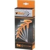 Beta Tools 6 KAMPIŲ RAKTŲ RINKINYS, RANKENA, 5 Vnt.