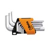 BETA HEX RAKTAI / PIN RAKTAI RINKINYS 9 vnt. 1,5-2-2,5-3-4-5-6-8-10 mm