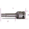 Beta Tools Smūginis šešiakampis antgalis 1/2" H14 x 78 mm (007200514)