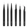 Beta Tools Albe ANTISTATINIAI PINCETAI 12-14mm NERŪDIJANTIS PLIENAS rink. 6vnt.