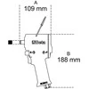 Beta Tools BETA pneumatinis Smūginis veržliasukis 1/2" 770Nm /1927XM 122 l/min.