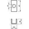 OBO Bettermann Bettermann DS 4 FS trapecijos profilio atstumo elementas (6416551)