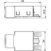 Bettermann elektroninis modulis RJ45 cat.5E ekranuotas ASM-C5 G 6117325 - 6117325
