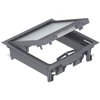 Bettermann Grindų maitinimo kaseta 6 modulių pilka GES4-2U10T 7011