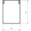 OBO Bettermann 6178559 Šukų lovelis 75x75 šviesiai pilkas be halogenų LKVH N 75075 6178559 /2m/