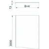 Bettermann Padėklo dangtis 100 mm DRLU 100 DD 3 m (6052643)