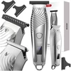 XO cordless hair clipper CF9 pilkos spalvos