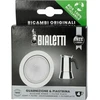 Gasket and filter plate for Bialetti stainless steel 4-cup moka pots