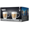 Bialetti „Capri“ skaidraus stiklo apvalus indas, 2 vnt., 160 °C, 160 ml