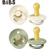 BIBS 0-6 mėn. čiulptukai COLOUR, 2 vnt., Sage/Ivory