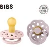 BIBS čiulptukų rinkinys 2 dydis (6 - 18 mėn.) Boheme Blossom/Dusky Lilac