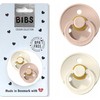 BIBS 18+ mėn. čiulptukai COLOUR, 2 vnt., Ivory/Blush