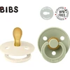 BIBS Color čiulptukas kūdikiui 2 vnt Round Rubber 0m+ Ivory/Sage