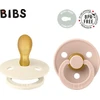BIBS čiulptukų rinkinys 2 dydis (6 - 18 mėn.) Symmetrical Ivory / Blush