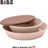 BIBS | Vakarienės rinkinys | PAKALINĖS LĖŠTES RINKINYS lėkštė ir dubuo | spalva BLUSH