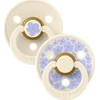 Bibs BIBS STUDIO COLOUR 2-PACK JASMINE IVORY S Čiulptukas nusiraminimui kauczuk Hevea