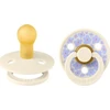 Bibs BIBS STUDIO COLOUR 2-PACK JASMINE IVORY S Čiulptukas nusiraminimui kauczuk Hevea