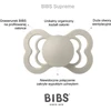 Bibs BIBS TRY-IT PACK BABY Mėlynas 4 čiulptukų rinkinys kūdikiams dovanų rinkinys