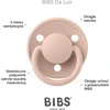 BIBS vaikiški čiulptukai, apvalūs, anatomiški, simetriški, 0m+ Ivory, 4 vnt.