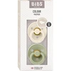 BIBS čiulptukų rinkinys 1 dydis (0 - 6 mėn.) Anatomical Ivory / Sage