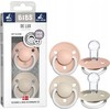 Bibs De Lux silikoniniai čiulptukai 0-36m, 2 vnt., šviečiantys tamsoje