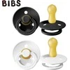 BIBS čiulptukų rinkinys 1 dydis (0 - 6 mėn.) Juodas / Baltas