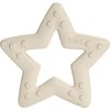 BIBS kramtukas pieno baltumo žvaigždutė (Baby Bitie Star Ivory)