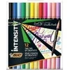 Bic Dvišalis žymeklis Intensity Dual Tip 12 BIC spalvos