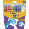 Flomasteriai Bic Magic, vienpusiai, 12 vnt.