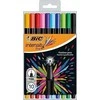 Bic Rašiklių rinkinys FineLiners Intensity Fine 0.4 mm, 10 spalvų rinkinys CEL1011727