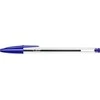BIC Cristal Medium, Clip, Stick tušinukas, Mėlyna, 100 vnt., Vidutinis
