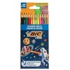 PIEŠTUKAI SPALVOTI BIC COSMO 12SPALVŲ