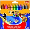 BIC KIDS PLASTIDECOR KREDKI ŚWIECOWE 18 KOLORÓW