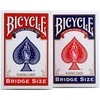 Bicycle Rider Back Bridge Size Žaidimų Kortos (Raudonos)